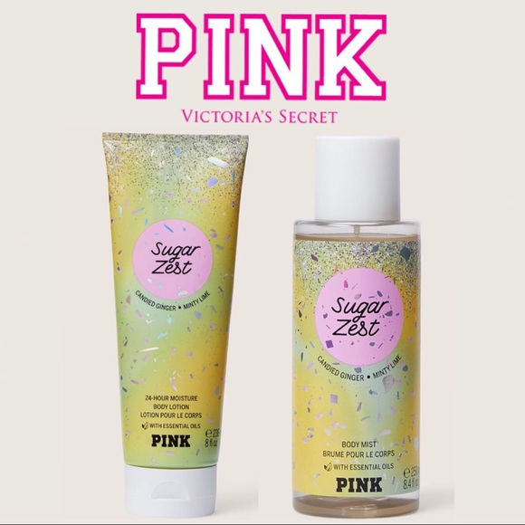 PINK Victoria's Secret Other - VS PINK Sugar Zest Mist & Body Cream Bundle